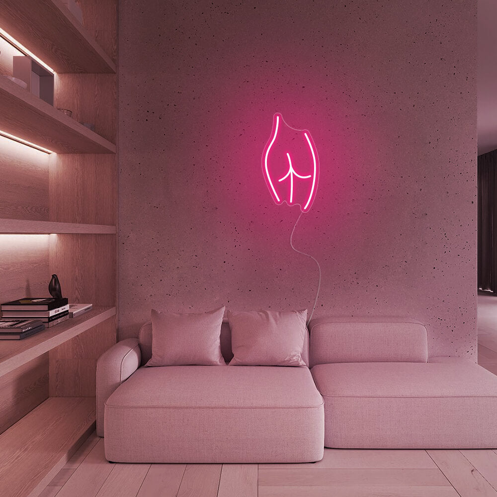 Pink neon deals lights for room