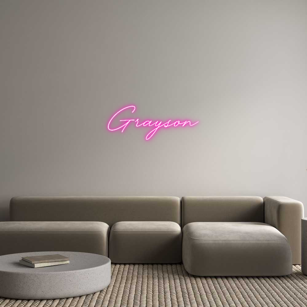 Custom Neon: Grayson