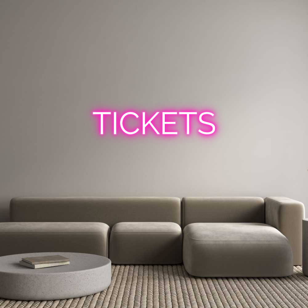 Custom Neon: TICKETS