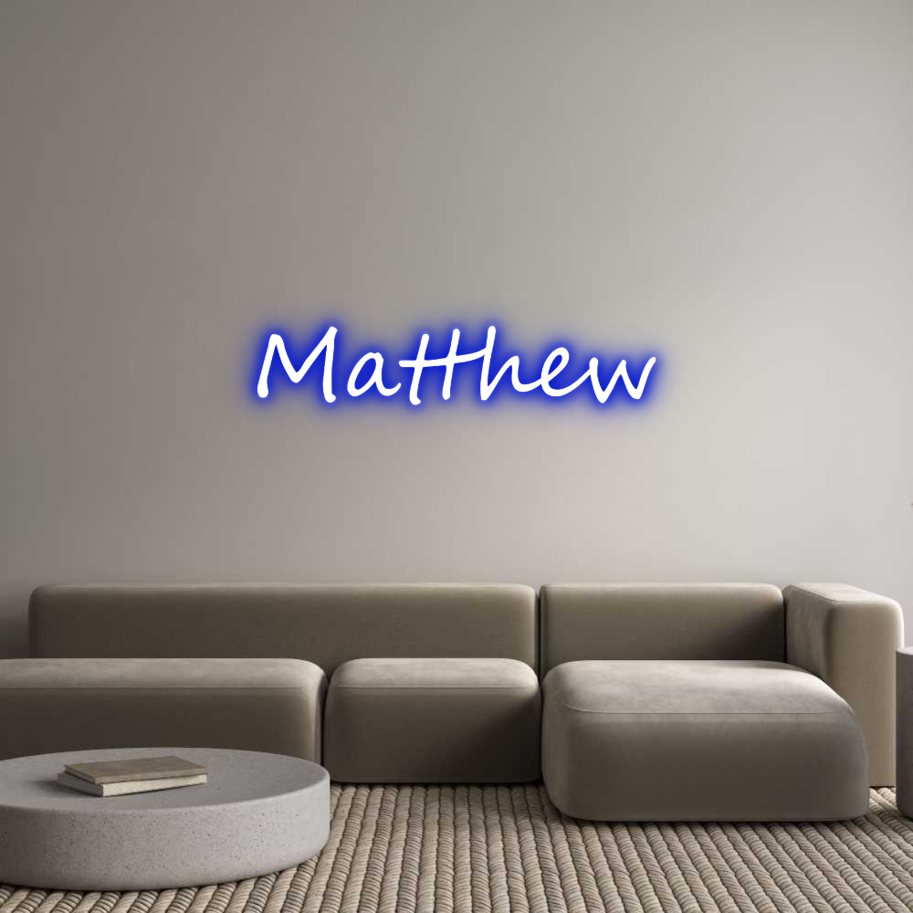 Custom Neon: Matthew