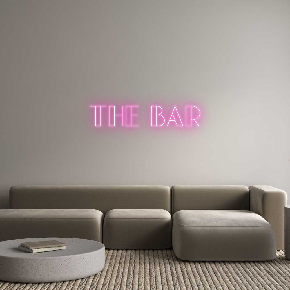 Custom Neon: THE BAR