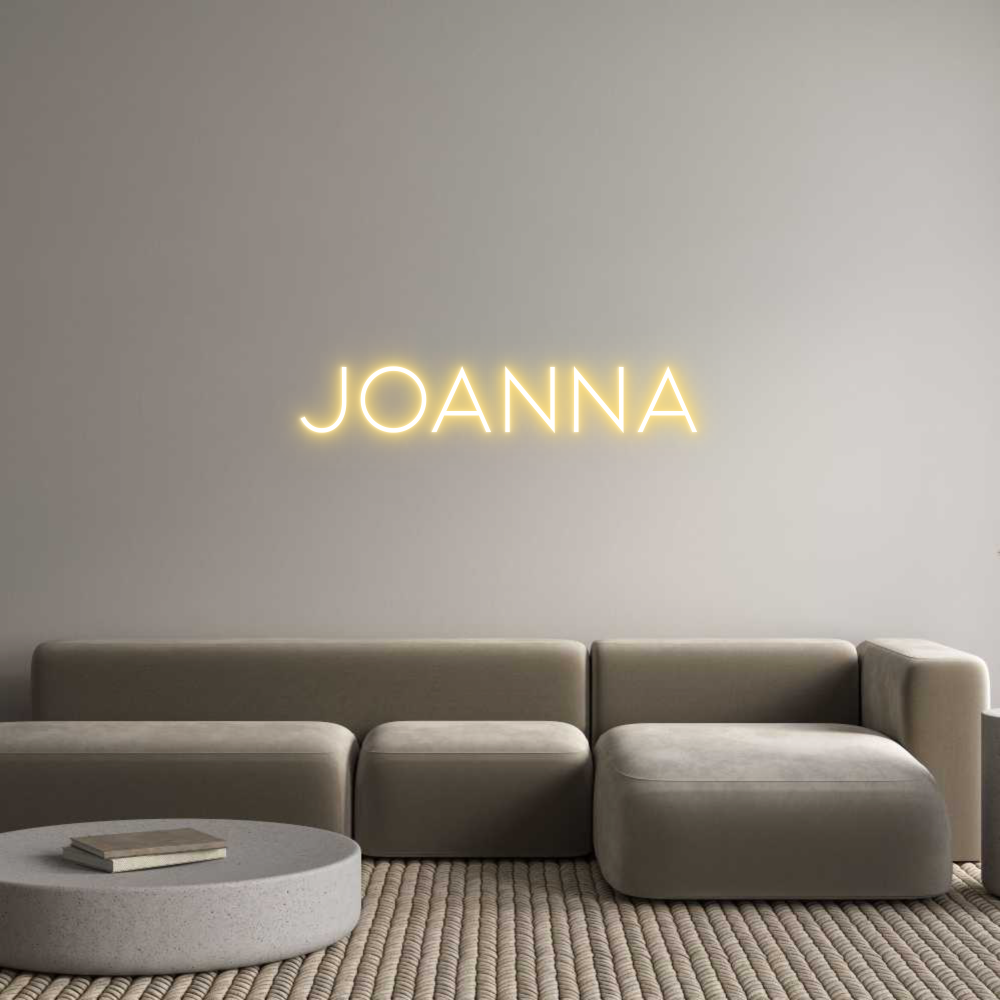 Custom Neon: Joanna