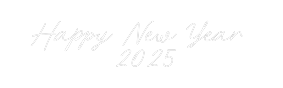 Custom Neon: Happy New Yea...