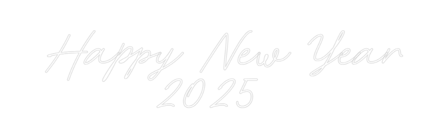 Custom Neon: Happy New Yea...