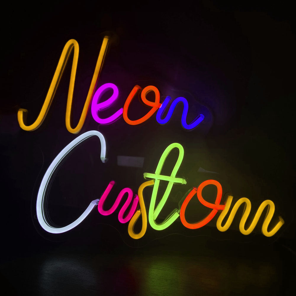 Custom neon deals signs near me