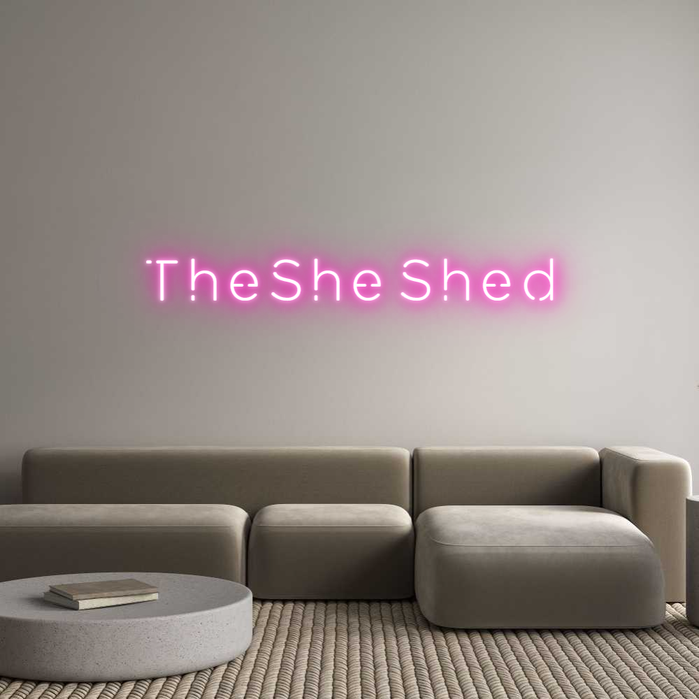 Custom Neon: TheShe Shed