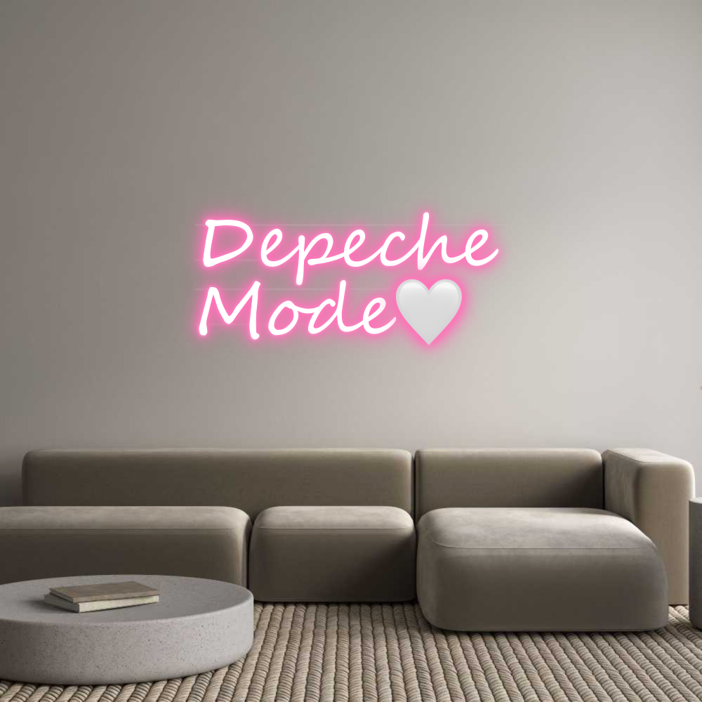 Custom Neon: Depeche
Mode🤍