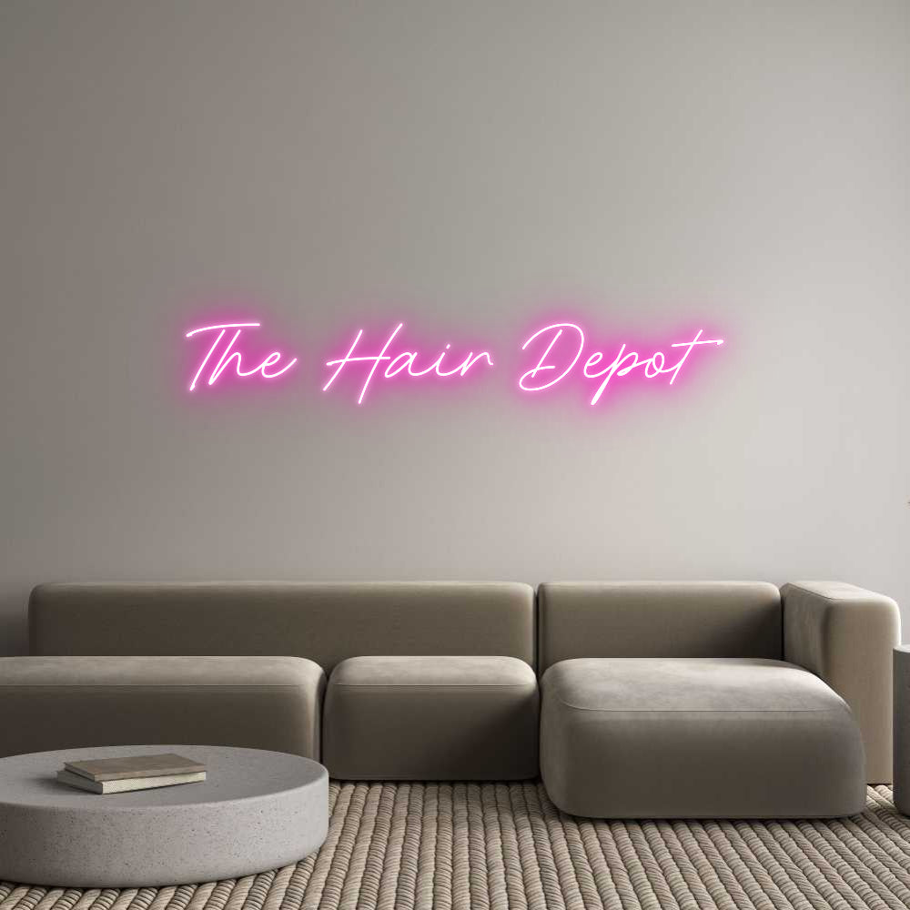 Custom Neon: The Hair Depot