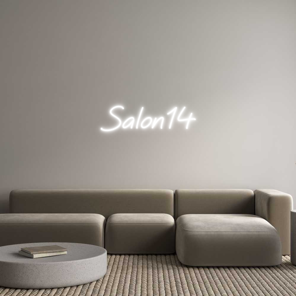 Custom Neon: Salon14