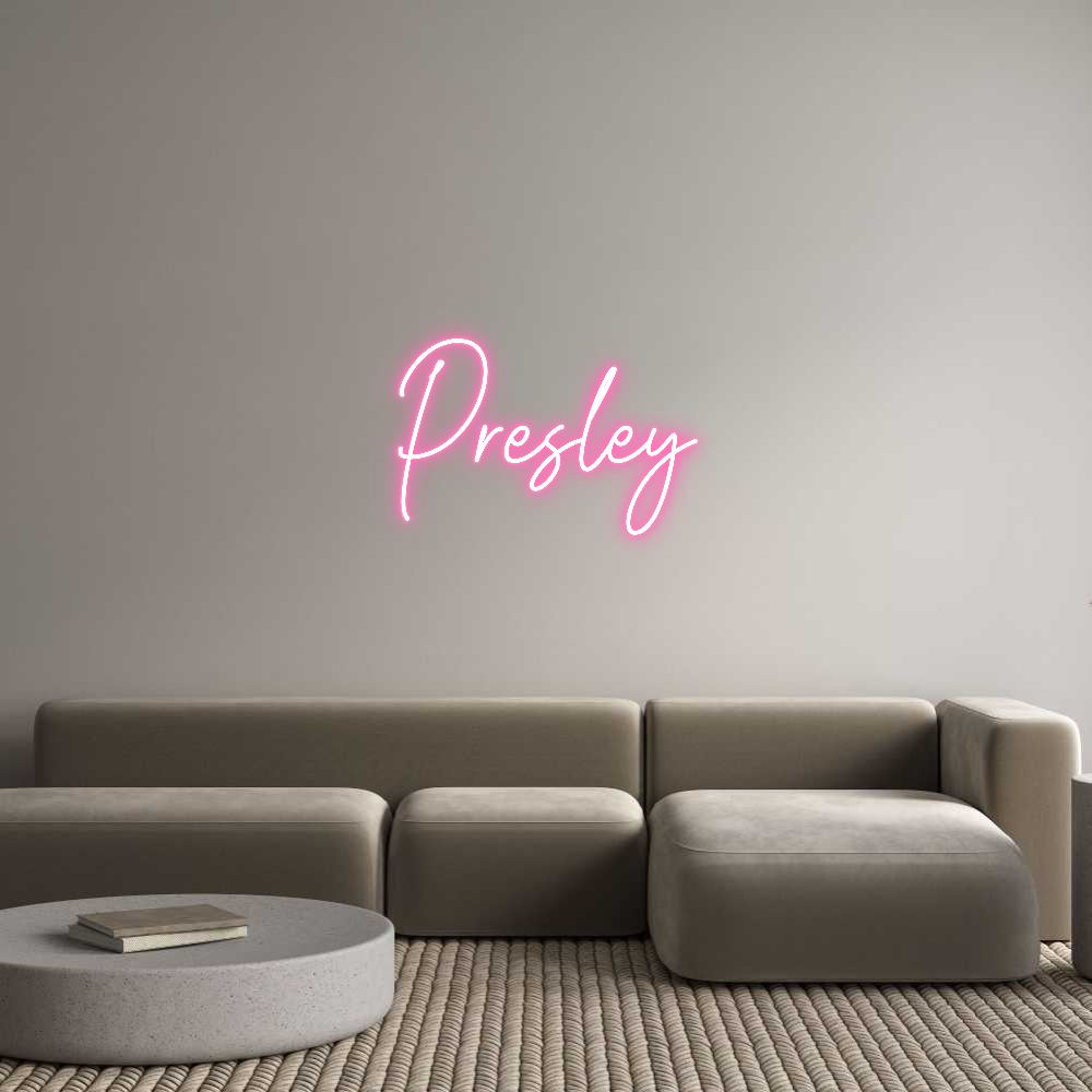 Custom Neon: Presley