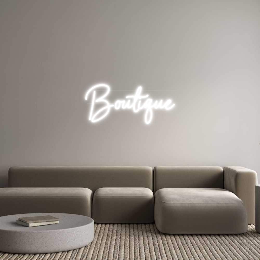 Custom Neon: Boutique