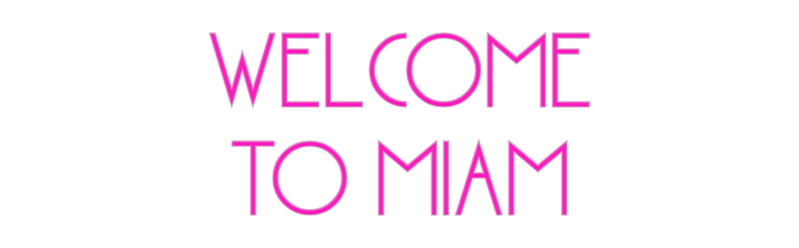 Custom Neon: WELCOME
TO M...