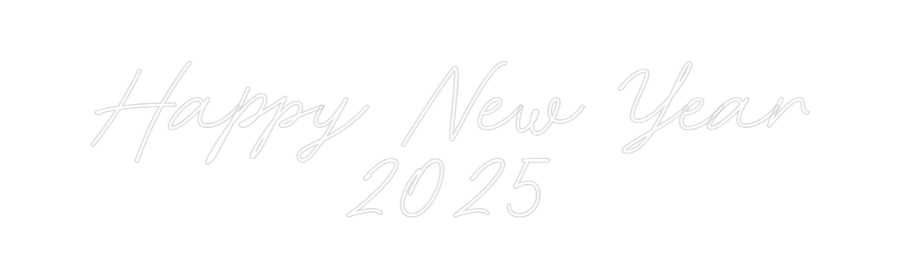 Custom Neon: Happy New Yea...