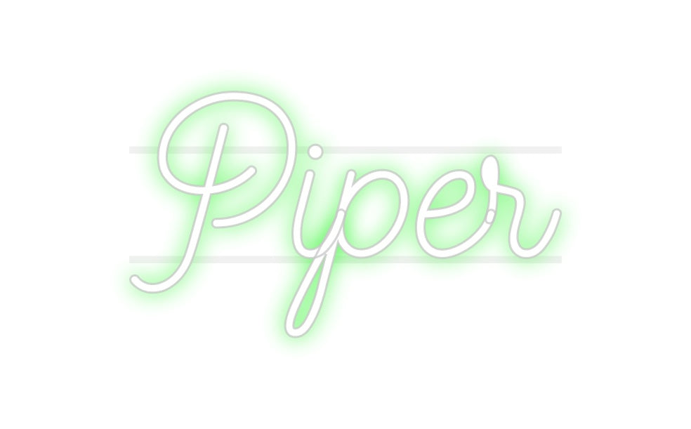 Custom Neon: Piper