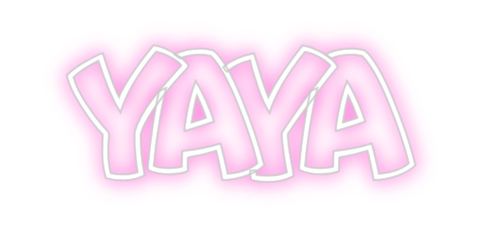 Custom Neon: Yaya