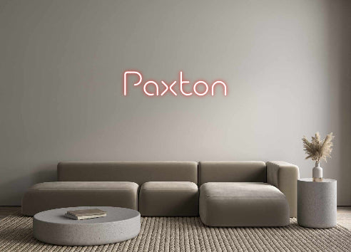 Custom Neon: Paxton