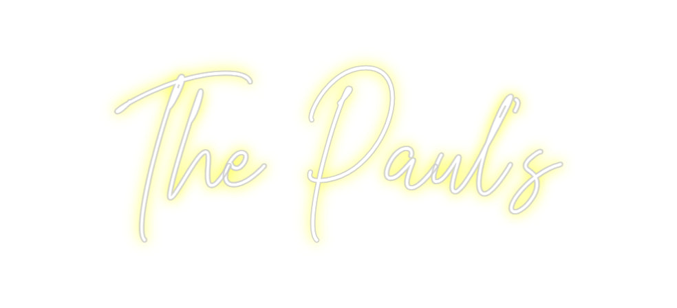 Custom Neon: The Paul's