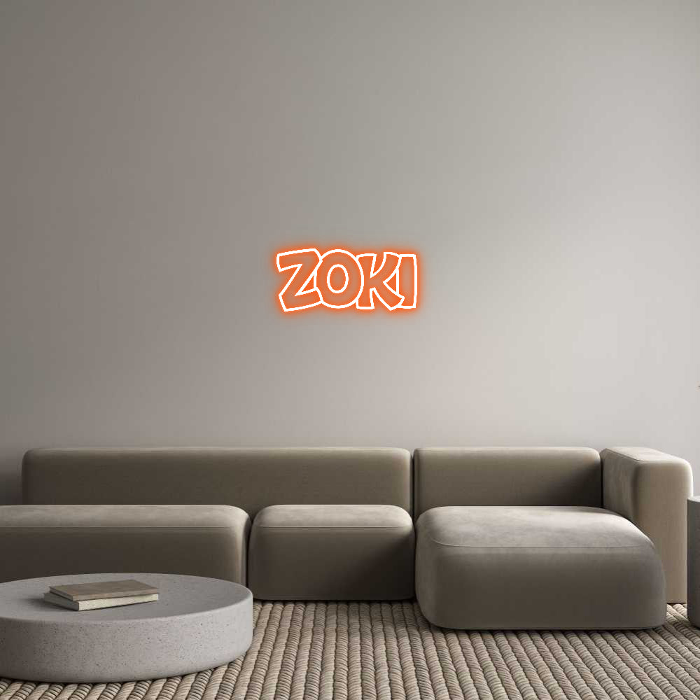 Custom Neon: Zoki