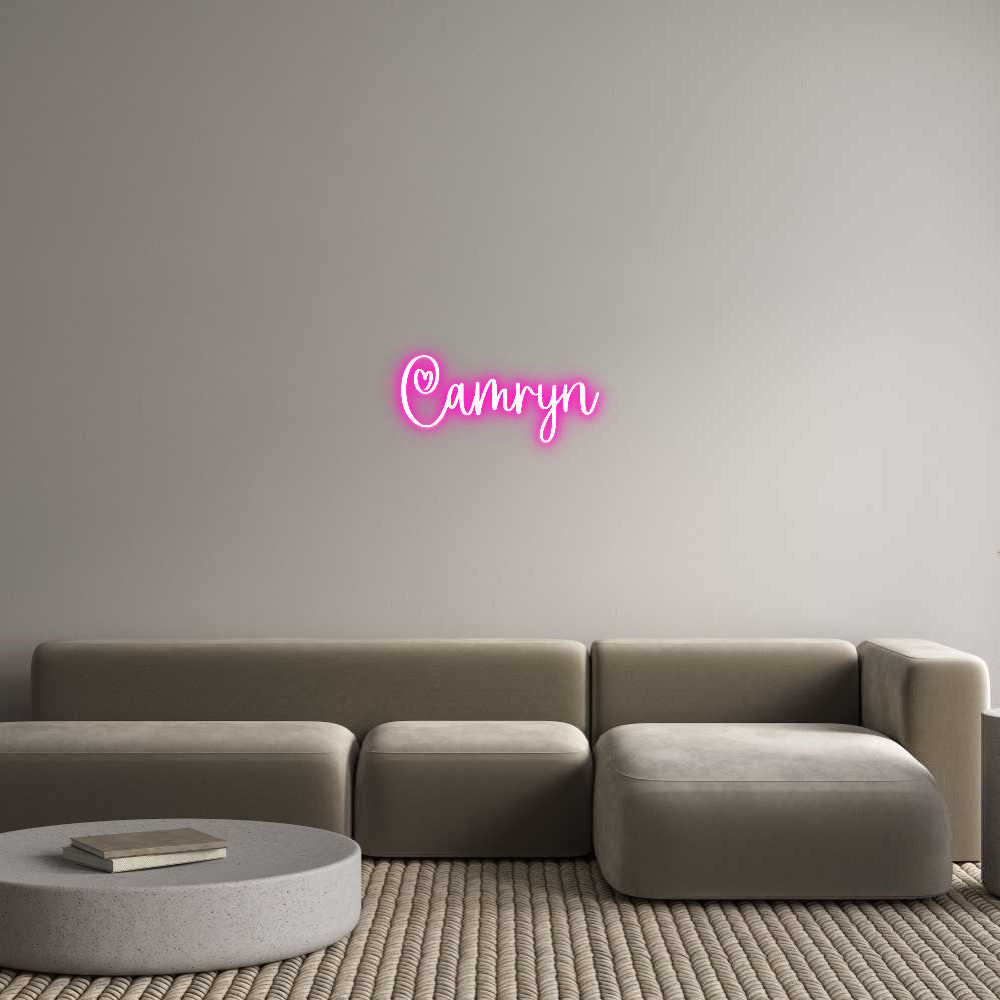 Custom Neon: Camryn