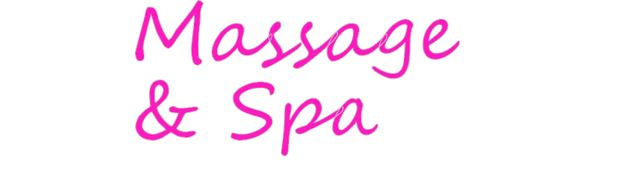 Custom Neon: Massage 
& Spa