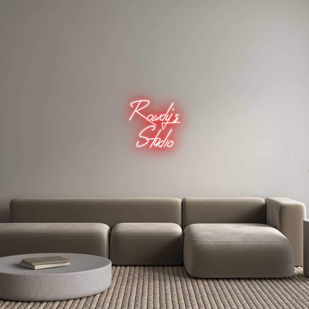 Custom Neon: Rowdy's
Studio